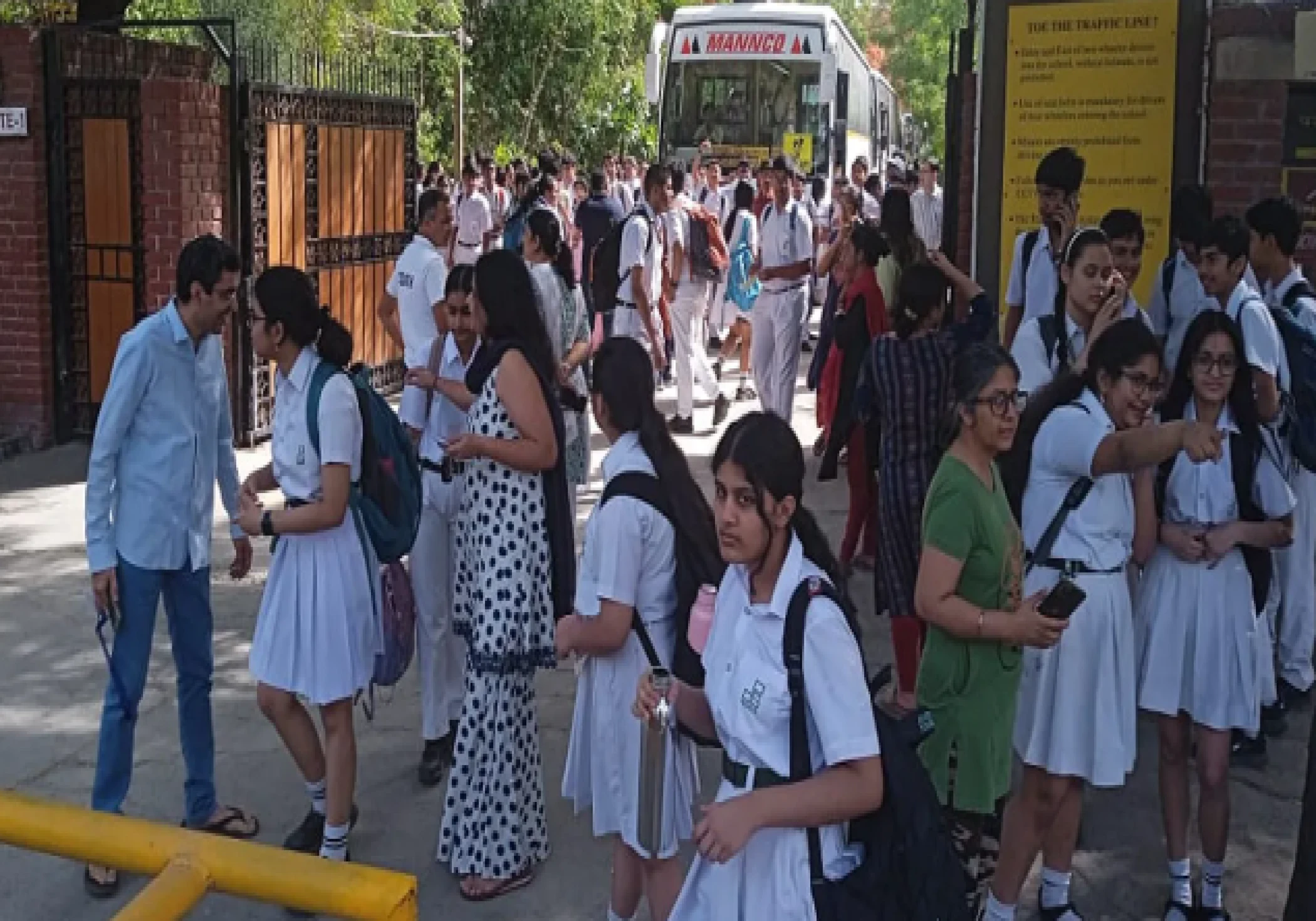 Bomb Threats Trigger Evacuation of Several Delhi Schools, Students Sent Home Safely